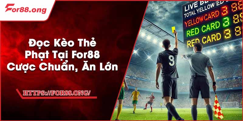 Đọc Kèo Thẻ Phạt Tại For88 - Cược Chuẩn, Ăn Lớn