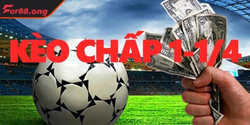 Công thức tính tiền thắng thua Kèo chấp 1 4 FOR88 chuẩn xác